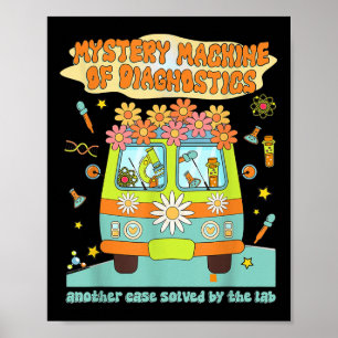 Vintage Mystery Machine Of Diagnostics Lab Week 20 Poster