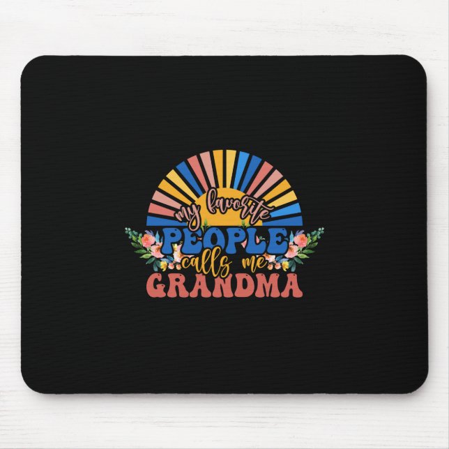Vintage Nana Mouse Mat (Front)