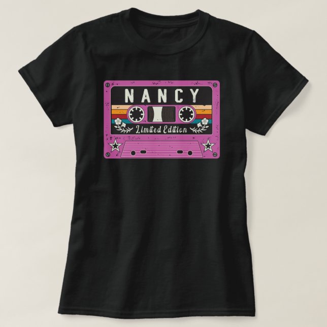 Vintage Nancy Name T-Shirt (Design Front)