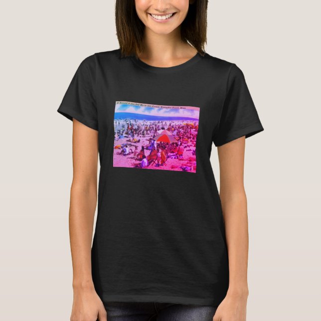 Vintage Nantasket Beach, Massachusetts T-Shirt (Front)