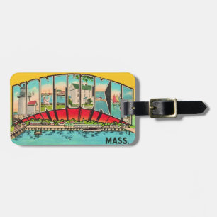 Vintage Nantucket MA Luggage Tag