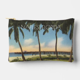 Vintage Naples, Florida Accessory Pouch