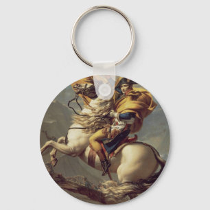 Vintage Napoleon Crossing the Alps Key Ring