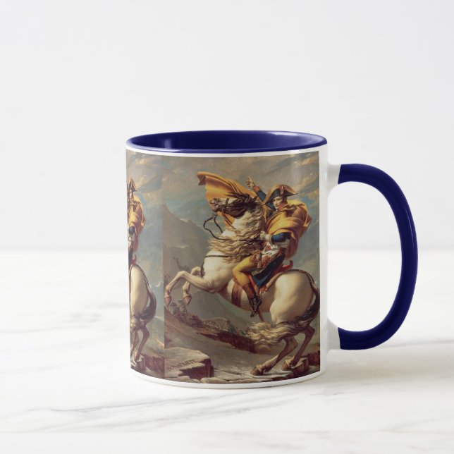 Vintage Napoleon Crossing the Alps Mug (Right)