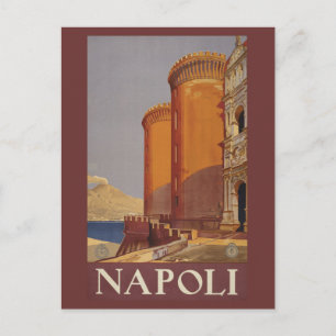 Vintage Napoli (Naples) Italy postcard