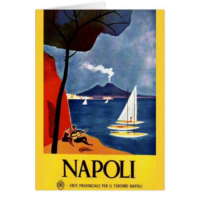 Vintage Napoli Travel Love Romance (Front)