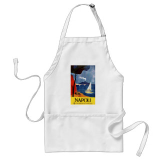 Vintage Napoli Travel Love Romance Standard Apron