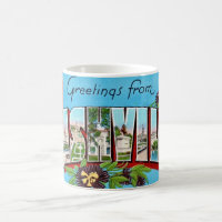 Vintage Nashville Postcard Mug