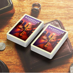 Vintage Nashville Tennessee Playing Cards