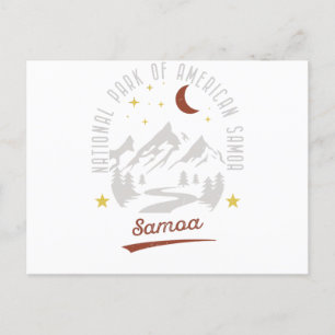 Vintage National Park of American Samoa Samoa Postcard