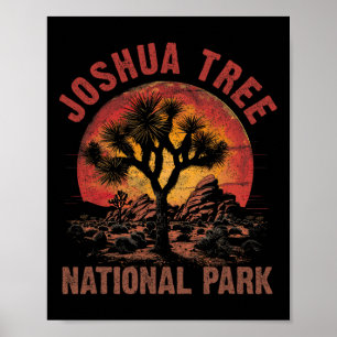 Vintage National Park Retro Outdoor Camping Hike J Poster