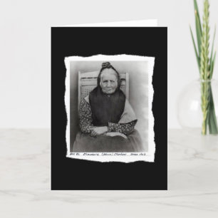 Vintage Native American Cherokee Card