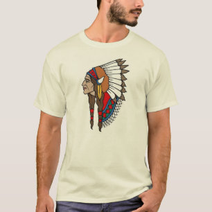 Vintage Native American Chief T-Shirt