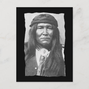 Vintage Native American Cochise Apache Postcard