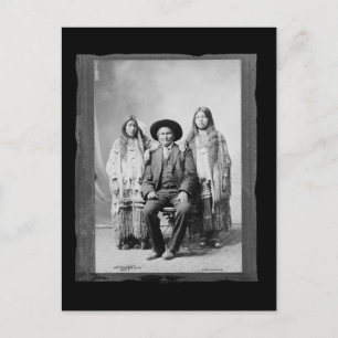 Vintage Native American Geronimo Postcard