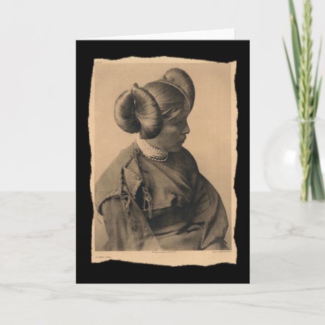 Vintage Native American Hopi Card (Front)