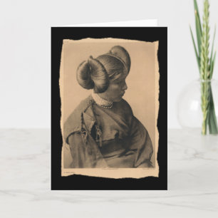 Vintage Native American Hopi Card