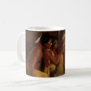 Vintage Native American, Hunting for Deer by Couse Coffee Mug