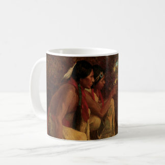 Vintage Native American, Hunting for Deer by Couse Coffee Mug