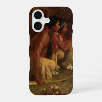 Vintage Native American, Hunting for Deer by Couse