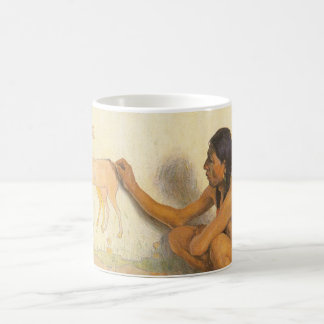 Vintage Native American, Indian Artist by Couse Coffee Mug