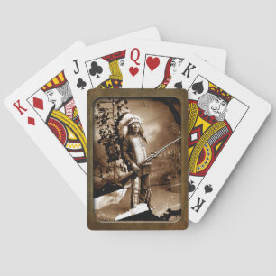 Vintage Native American Playing Cards