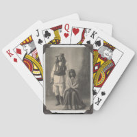 Vintage Native American  Playing Cards