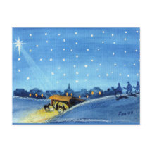 Vintage Nativity Art