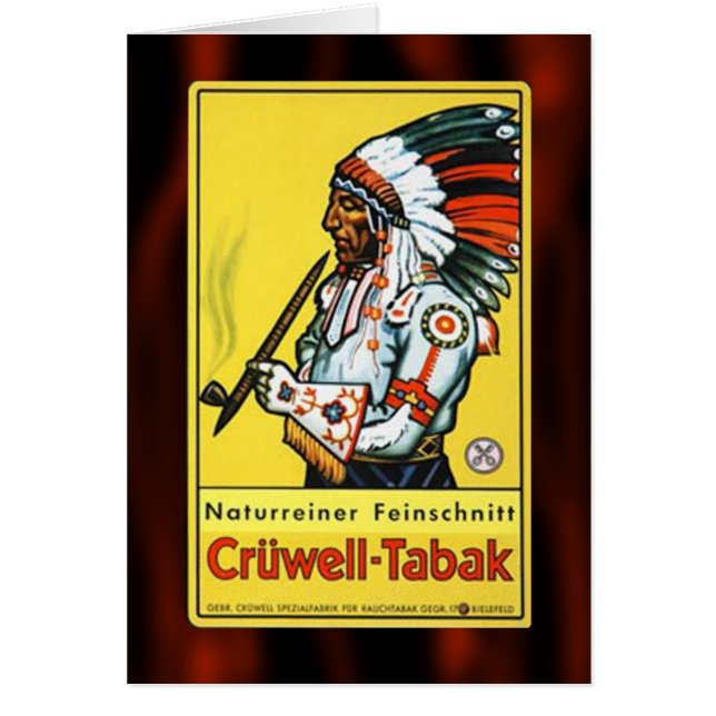 Vintage Natural Tobacco Ad (Front)