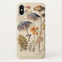 Vintage Naturalist Mushroom