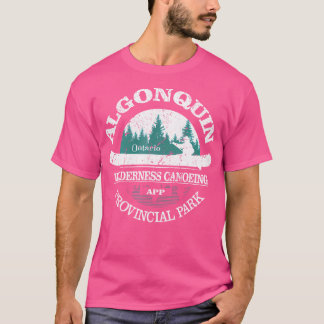 Vintage Nature Algonquin Provincial Park Hiking Mo T-Shirt