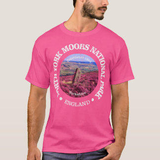 Vintage Nature North York Moors National Park Hiki T-Shirt