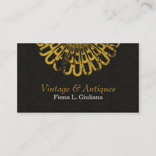 Vintage Nature Pattern Appointment Card