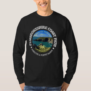 Vintage Nature Pembrokeshire Coast Path Hiking Mou T-Shirt