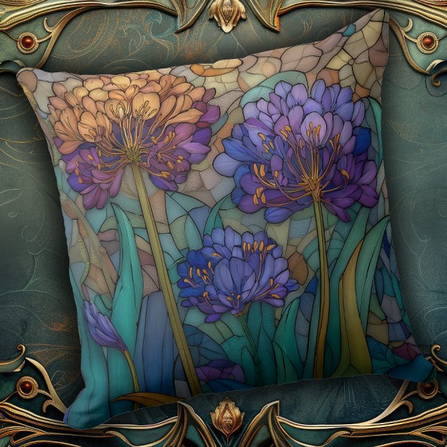 Vintage Nature Reimagined in a Floral Cushion (Creator Uploaded)