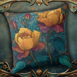 Vintage Nature Reimagined in a Floral Cushion