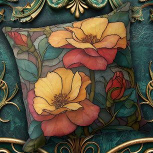 Vintage Nature Reimagined in a Floral Cushion