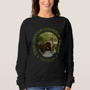 Vintage Nature Silver Comet Trail Cycling Hiking M Sweatshirt