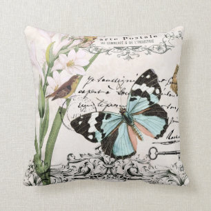 Vintage Nature's Beauty...pillow Cushion