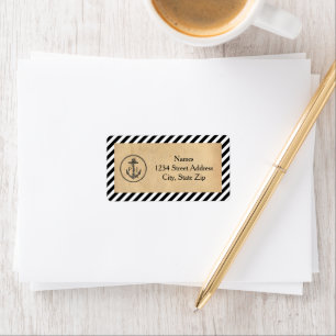 Vintage Nautical Anchor - Address Labels