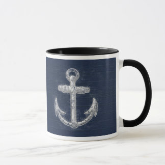 Vintage Nautical Anchor Mug