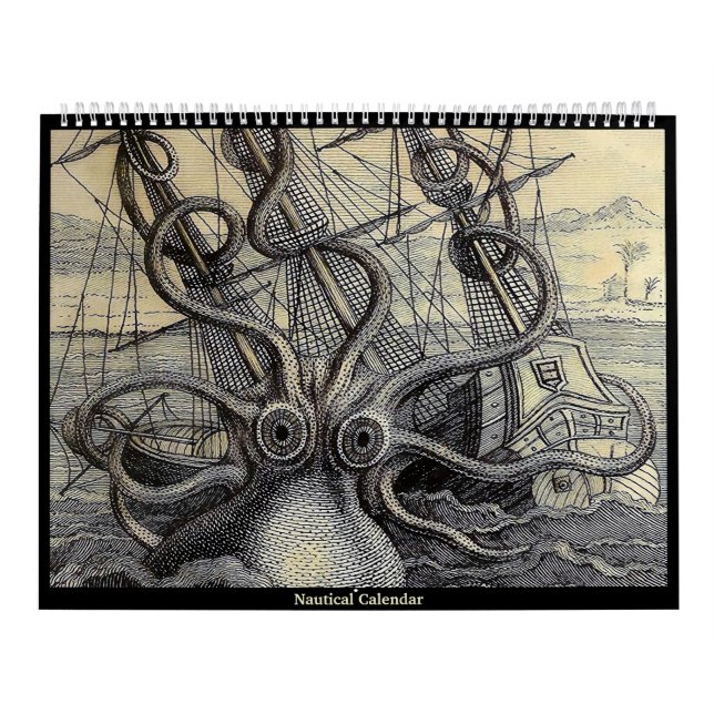 Vintage Nautical Calendar (Cover)