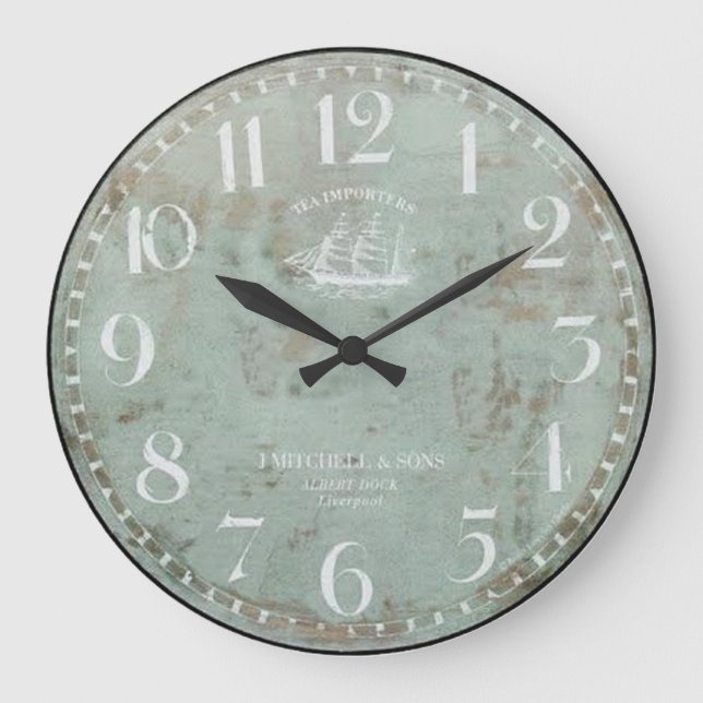 Vintage Nautical Clock (Front)