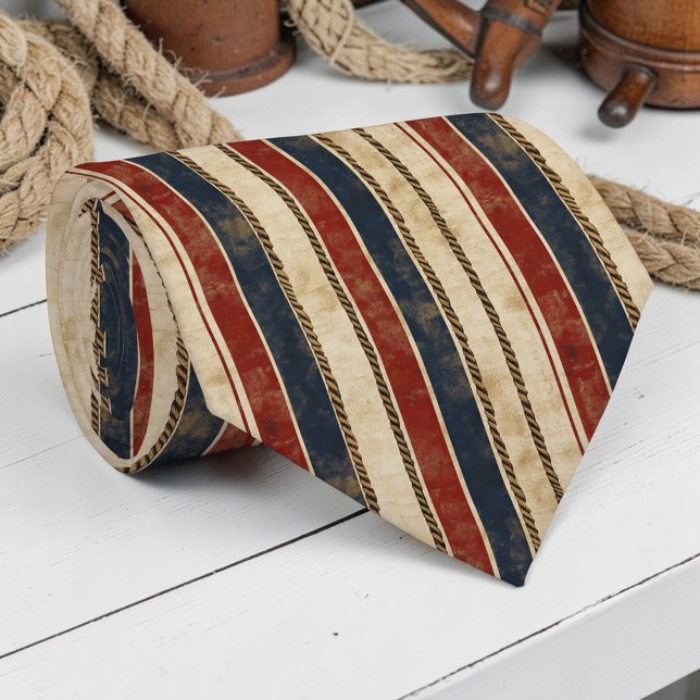 Vintage Nautical Custom Necktie (Creator Uploaded)