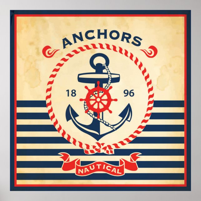 Vintage Nautical Poster (Front)