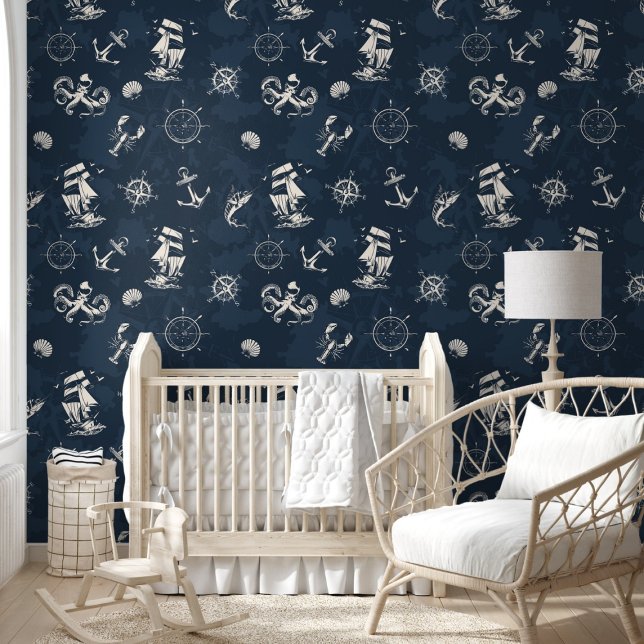 Vintage Nautical Sea Wallpaper (Creator Uploaded)
