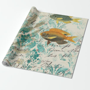 Vintage Nautical Wrapping Paper