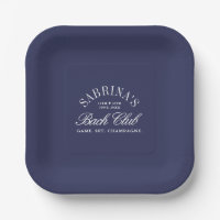 Vintage Navy Country Club Bachelorette Party