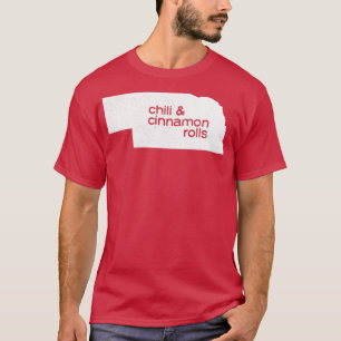 Vintage Nebraska Food Chilli Cinnamon Rolls  T-Shirt