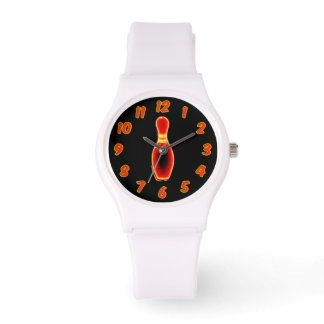 Vintage Neon Bowling Pin Watch